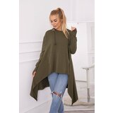 Kesi The blouse flars at the bottom in khaki | Shoptok.si