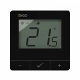Digitalni žičani termostat CRNI E25B 230V WIFI ENGO | ePonuda.com