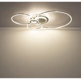 Globo 68278-36 - LED prigušiva stropna svetiljka BELTRAN LED/36W/230V srebrna+daljinski upravljač | Eponuda.com