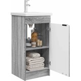  Kupaonski umivaonik s sudoperom Siva Sonoma 42 x 40 x 84,5 cm | shoptok.hr