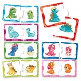 Lisciani carotina edukativna slagalica baby dino 3D