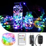 Family Christmas Pametne RGBIC LED novoletne lučke 66 LED 10m Bluetooth 5.0 Hello Fairy Cene