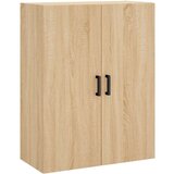 vidaXL Visoka komoda sonoma hrast 69,5x34x180 cm inženirski les | Shoptok.si