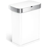 simplehuman Brezstični jeklen koš za smeti 58 l – Cene