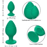 California Exotic Novelties Analna čepa "Cheeky Buttplug" - zelena (R14380ze) | Shoptok.si