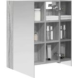  Kopalniška ogledalna omara Siva Sonoma 60 x 14,5 x 70 cm, (5000232957) | Shoptok.si
