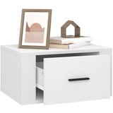  Zidni noćni ormarić bijeli 50 x36 x 25 cm | shoptok.hr