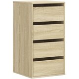  Kutna komoda s ladicama boja hrasta sonome 40x41x76 cm drveni | Eponuda.com