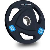 THUNDER Kolutna litoželezna utež 20 kg, odprtina 51 mm, ergonomski ročaji ®, (5000090232) | Shoptok.si