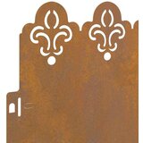  Rubnjaci za travnjak 10 pcs Rđa 103 x 0 05 x 22 cm | shoptok.hr