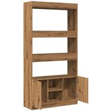 vidaXL Visoka omara artisan hrast 92x33x180 cm inženirski les | Shoptok.si