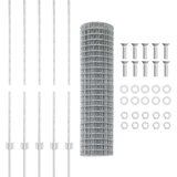  Set ograde za vrt Set od 2 Galvanizirani čelik 10 x 1 2 m | shoptok.hr