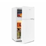 Klarstein Big Daddy Cool, hladilnik z zamrzovalnikom, 61/26 litrov, 40 dB, F, bela