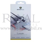  usb kabal charge & sync usb-a / micro usb / usb-c MC-AC13 super strong type-c crna Cene