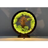  Li-Go 23604/DUB2 - LED prigušiva stona dekoracija LED/12W/230V 20x22 cm hrast | Eponuda.com