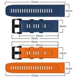  pašček za uro 22 mm - quick fit - fenix 5x / 6x - rumen | Shoptok.si
