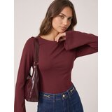 Sinsay Pamučna majica dugih rukava | shoptok.hr