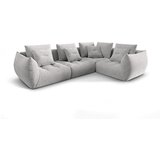 Micadoni Svijetlo siva kutna garnitura (s desnim kutom) Bloom – Home | shoptok.hr