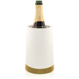 Pulltex Termo hladilec vino/šampanj 13xh20cm bel z vložkom / pvc, (20456603) | Shoptok.si