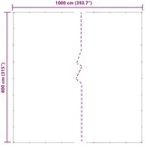  Prozirna cerada s ušicama 8x10 m polietilen | shoptok.hr