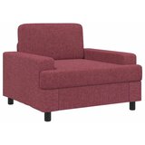  Fotelja Vinska crvena Tkanina - boja crnog vina | shoptok.hr
