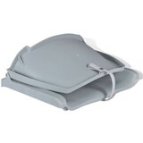 vidaXL zložljiv sedež za čoln brez blazine sive barve 41 x 51 x 48 cm | Shoptok.si