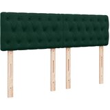  Krevet s oprugama i madracem tamnozeleni 160x200 cm baršunasti | shoptok.hr