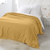 Today Jete de Lit 220/240 Gaze de coton Essential Ocre Žuta | shoptok.hr