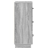  Predalna omara Siva Sonoma 33 x 34,5 x 87 cm Inženirski les, (5000232329) | Shoptok.si