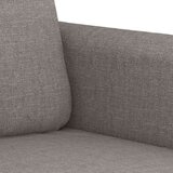  2-dijelni set sofa s jastucima smeđesivi od tkanine | shoptok.hr