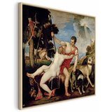  Slika - Titian – Venus and Adonis 80x80 U prirodnom drvenom okviru | shoptok.hr