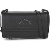 Karl Lagerfeld Torbe za čez ramo RSG METAL FLAP SHB Črna | Shoptok.si