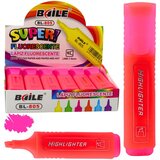 Highlighter marker za bilješke školski ured neonski intenzivno ružičasti Cijene