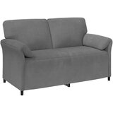 SOFA za dvije osobe Tamnosiva 158 x 83 x 95 cm Baršun | Eponuda.com