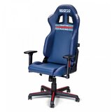 Sparco gaming stolica sa ergonomskim jastukom za glavu icon martini racing plava cene