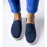 Gemre Navy blue lace-up sneakers Madiha | Shoptok.si