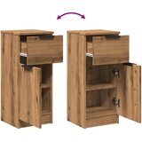  Komoda 2 kom Artisan hrast 30x30x70 cm konstruirano drvo Smeđa | shoptok.hr