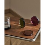 Kave Home Temno rjav steklen podstavek za kozarec Obila – | Shoptok.si