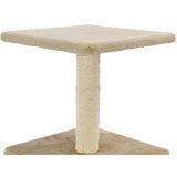  Penjalica za mačke sa stupovima za grebanje od sisala 55 cm bež | shoptok.hr