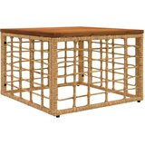  Zunanja garnitura za sedenje 5 pcs Naravna in krem bela, (5000272510) | Shoptok.si