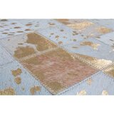 Kayoom RAVNO TKANA PREPROGA Lavish 210 Elfenbein / Gold 120/170 cm krem barve, zlate barve | Shoptok.si