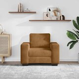 SOFA fotelja smeđa 100x77x82 cm baršun | Shoptok.si