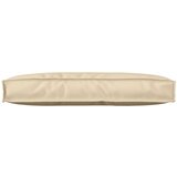 vidaXL blazina za hrbtno oporo Bež 80x40x12 cm Oxford tkanina Cene