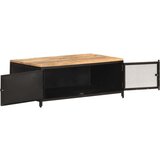  Stolić za kavu 90 x 50 x 37 cm od masivnog grubog drva manga | shoptok.hr