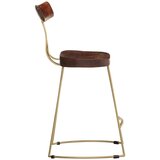 vidaXL Barski stolčki 2 črni 49x43x79 cm trden mangov les | Shoptok.si