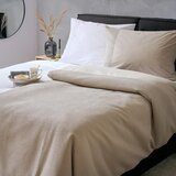 XXXL POSTELJNINA 140/200 cm pike v vafel vezavi bela | Shoptok.si