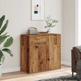 vidaXL Komoda starinski les 80x36x75 cm inženirski les Cene