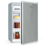 Klarstein Delaware, hladilnik, E, 75 litrov, 4-litrski zamrzovalni predal, kompresija, srebrna/siva | Shoptok.si