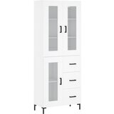  The Living Store Visoka omara bela 69,5x34x180 cm inženirski les - Visoka Omarica, (21441998) | Shoptok.si