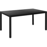  5-dijelni vrtni blagovaonski set crni | shoptok.hr
